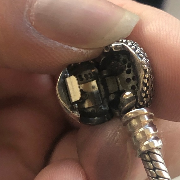 Pandora authentic 100%, pave heart 18cm - Picture 4 of 4